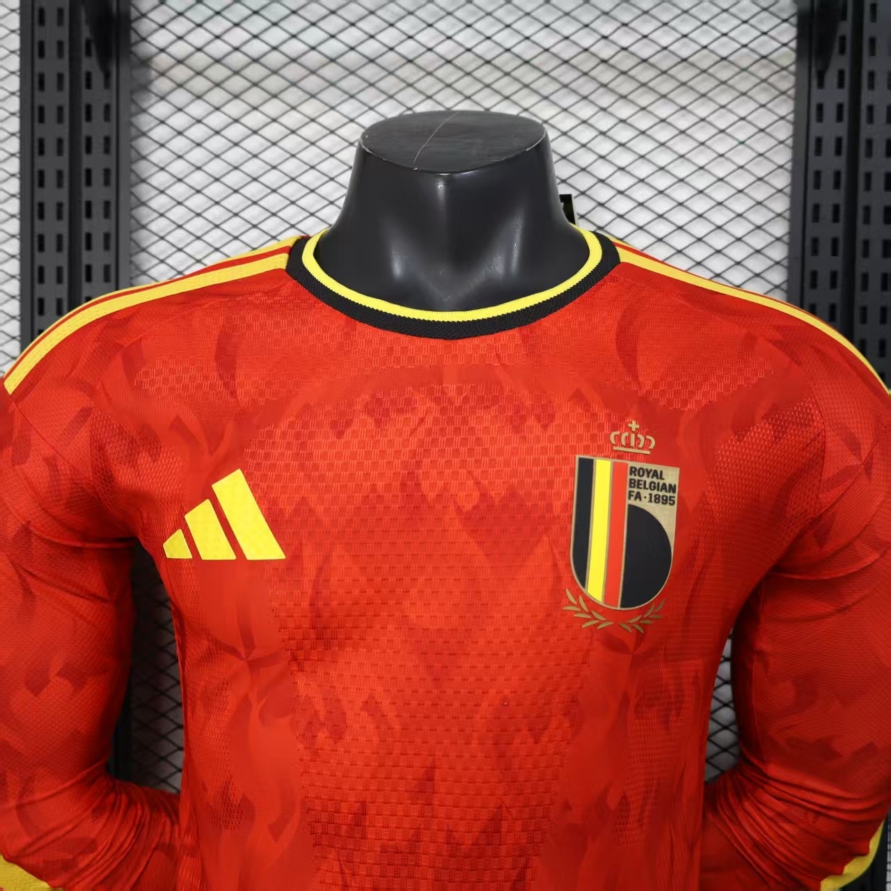 Belgium 2026 World Cup Home Jersey (Player Version, Long Sleeve) - Image 5