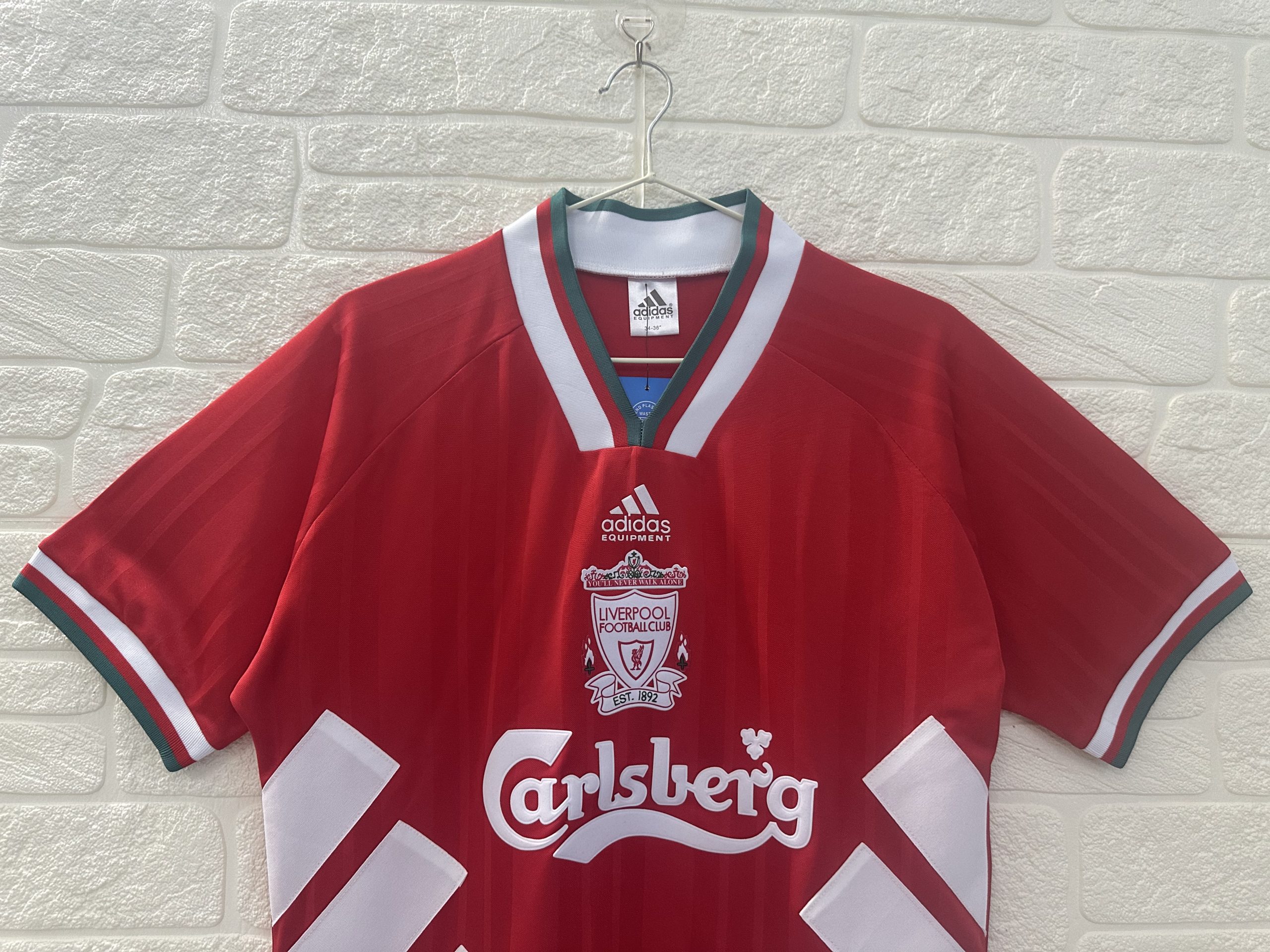 Liverpool 1993/95 Home Retro Jersey - Image 5