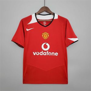 Manchester United 2005/06 Home Retro Jersey (Fan Version)