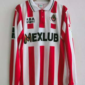 1994/95 Chivas Home Retro Jersey Fan Version Long Sleeve