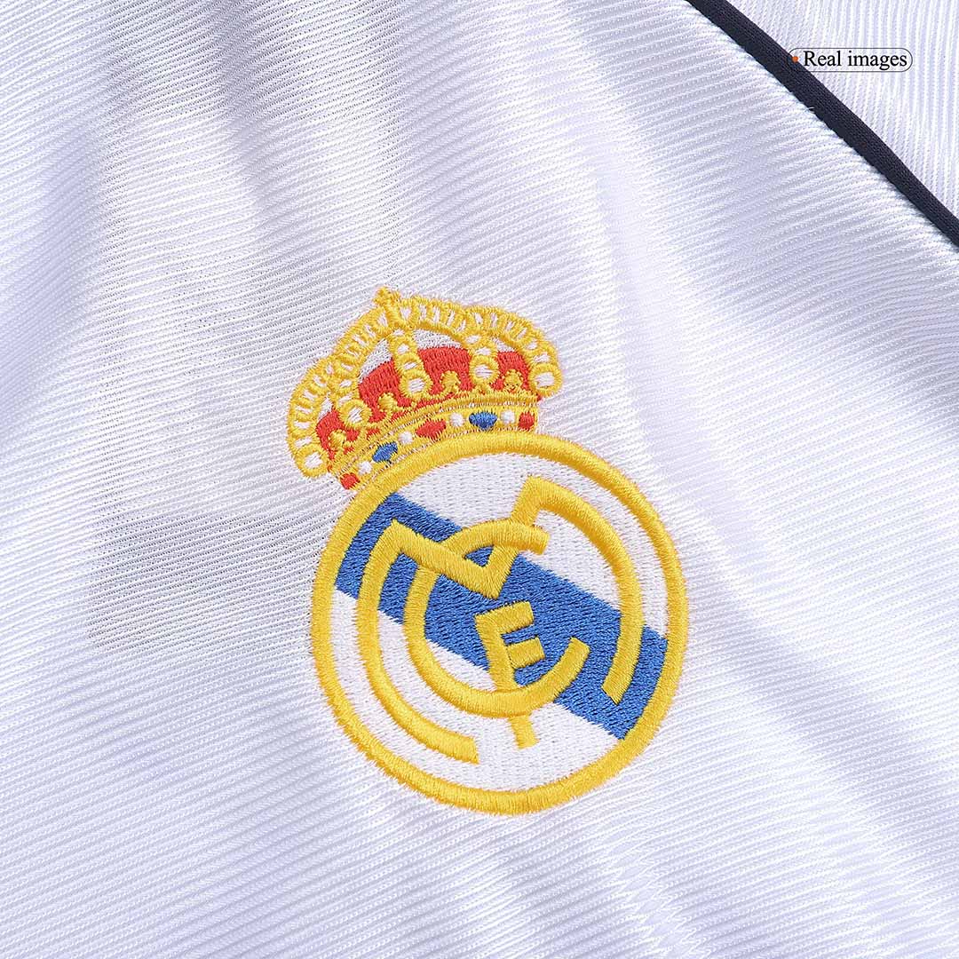 Real Madrid 1998/00 Home Retro Jersey (Fan Version, Long Sleeve) - Image 3