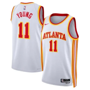Atlanta Hawks Trae Young #11 White Swingman Jersey - Association Edition