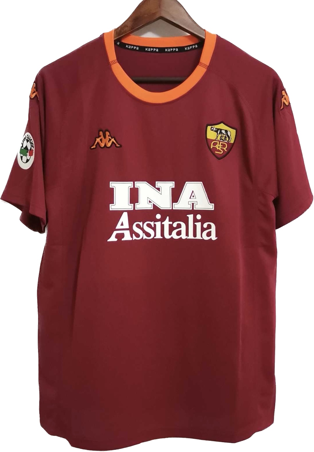 Roma 2000/01 Home Retro Jersey