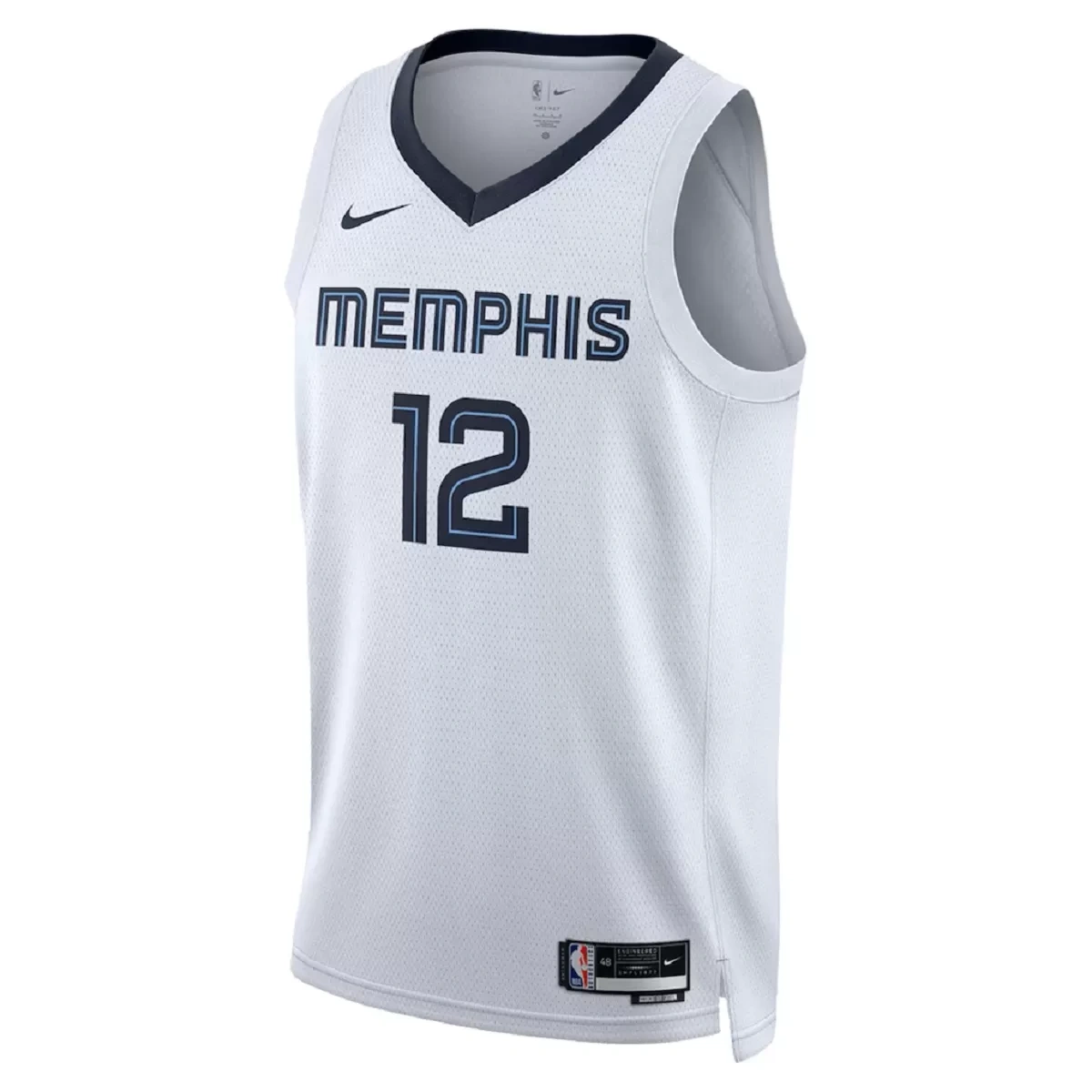 Memphis Grizzlies Grizzlies Ja Morant #12 White Swingman Jersey - Association Edition - Image 2