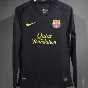 Barcelona 2011/12 Away Retro Jersey (Player Version, Long Sleeve)