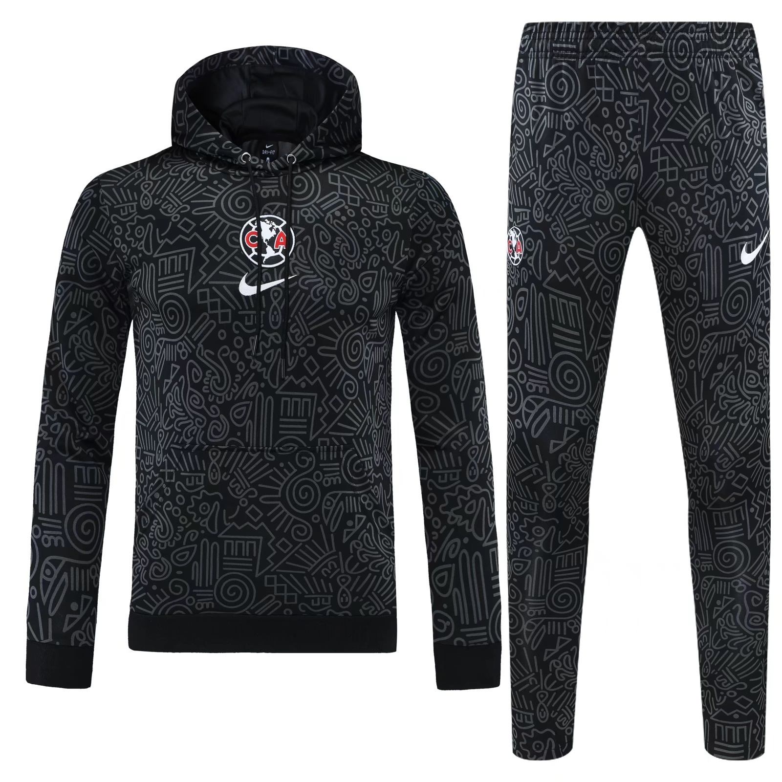 2025/26 Club America Hoodie Set (Top + Pants) - Image 2