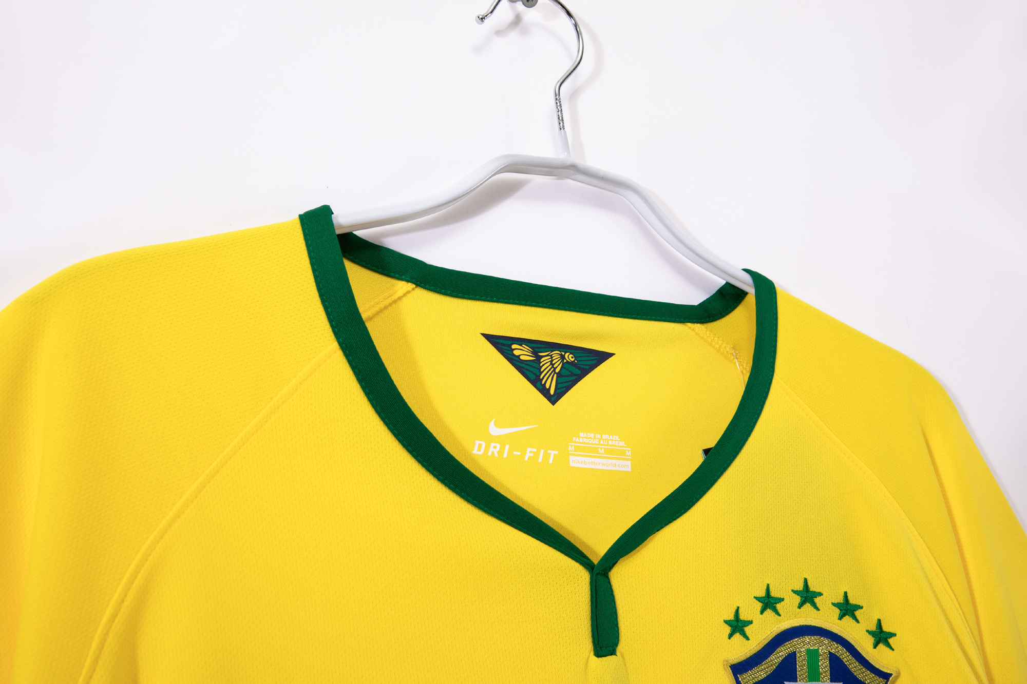 Brazil 2014 World Cup Home Retro Jersey (Fan Version) - Image 3