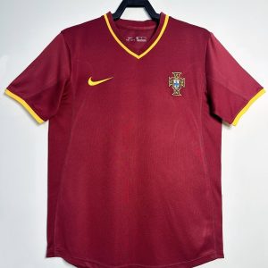Portugal 2000 Euro Home Retro Jersey