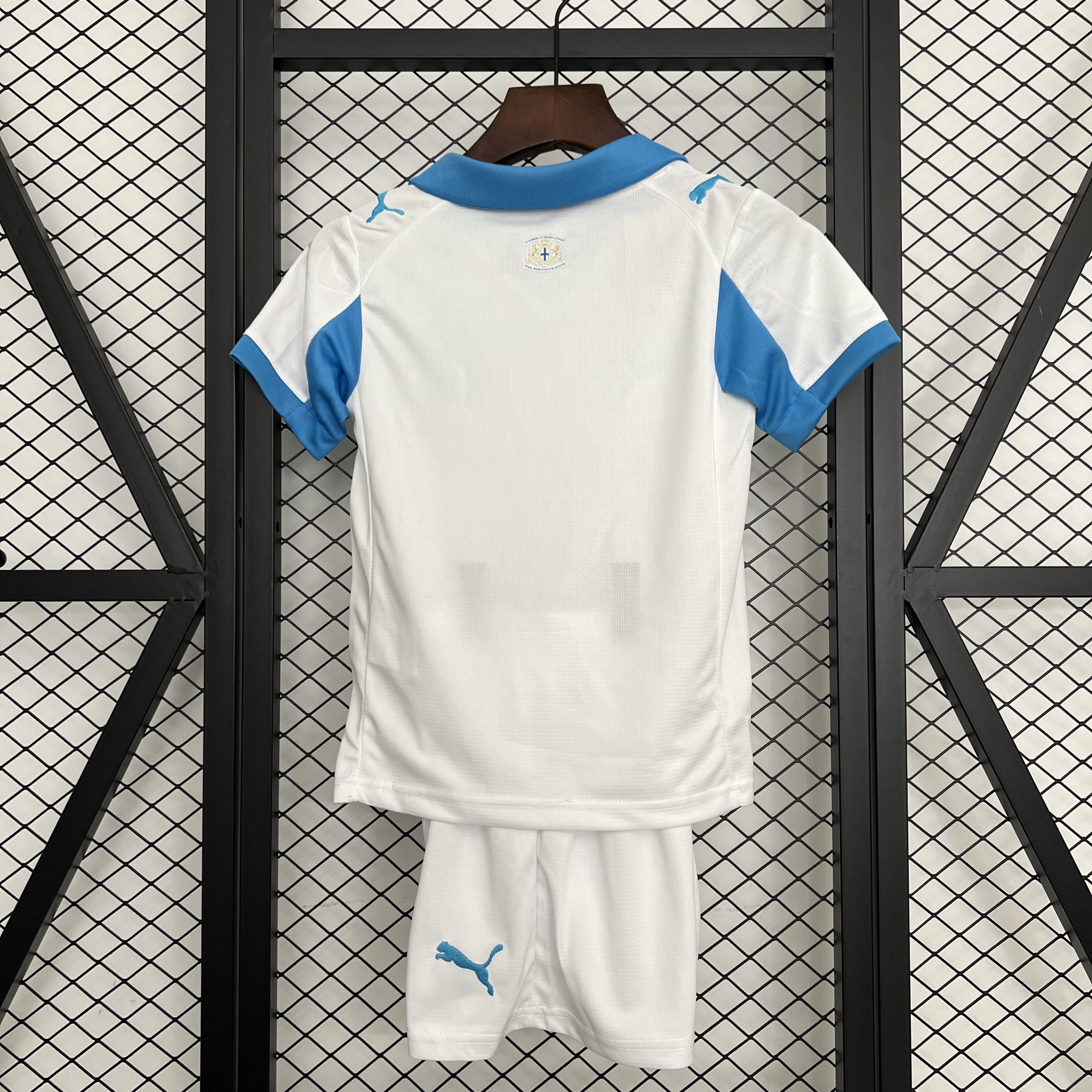 Olympique Marseille 2025/26 Home Kids Kit - Image 2