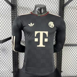 Bayern Munich 2025/26 Third Jersey (Player Version, Long Sleeve)