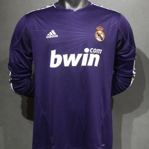 Real Madrid 2010/11 Third Retro Jersey (Player Version, Long Sleeve)