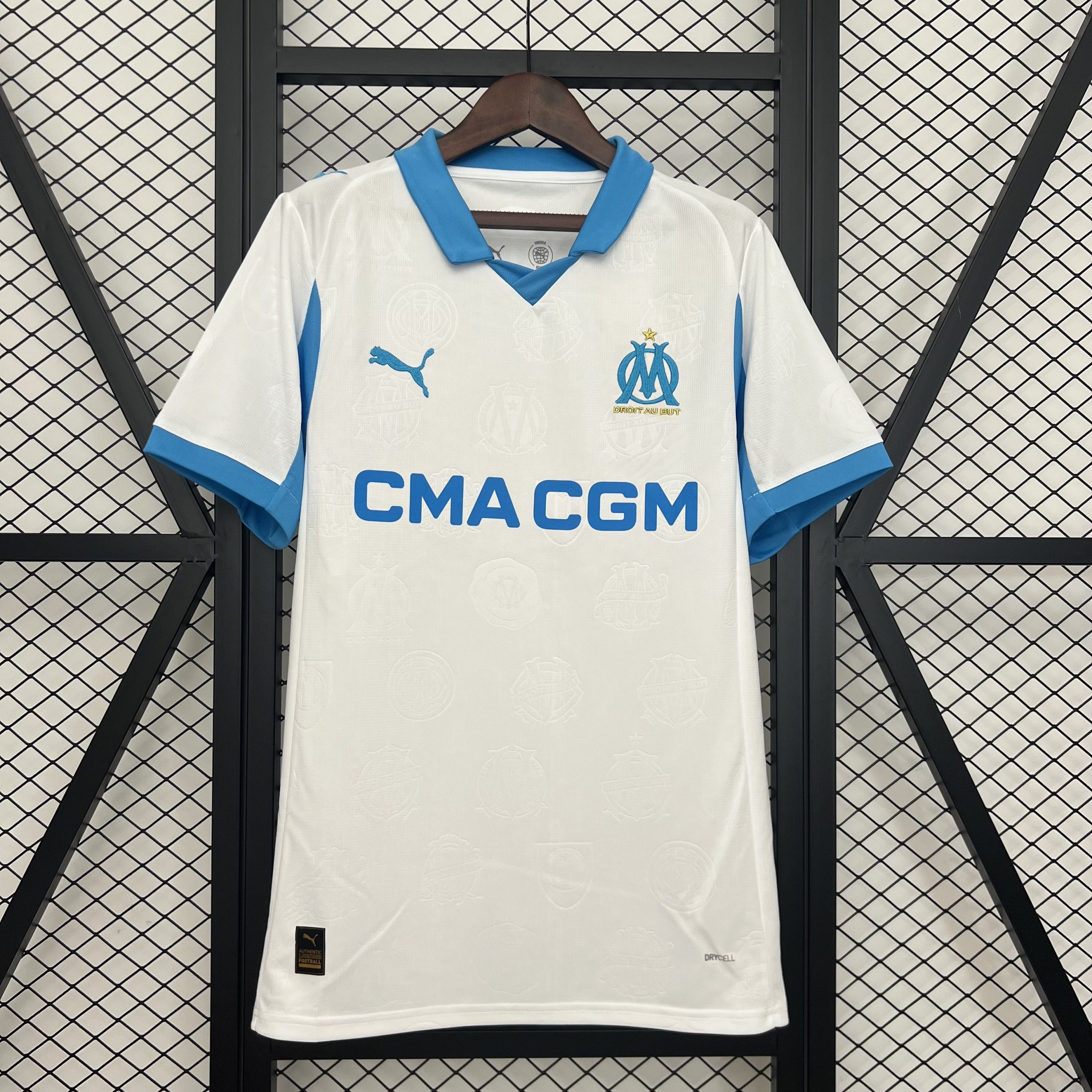 Olympique Marseille 2025/26 Home Jersey (Fan Version)