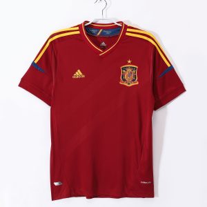 Spain 2012 Euro Home Retro Jersey (Fan Version)