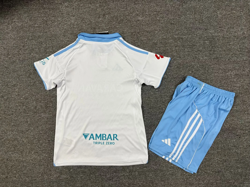 2025/26 Real Zaragoza Home Kids Kit - Image 2