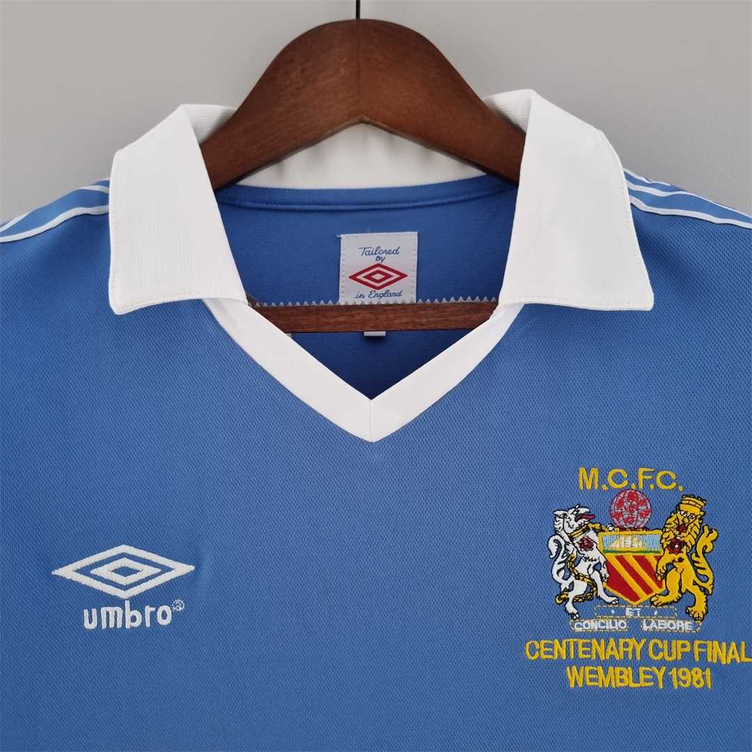 Manchester City 1981/82 Home Retro Jersey (Fan Version) - Image 3