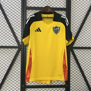 2025/26 Atlético Mineiro Yellow Training Jersey Fan Version