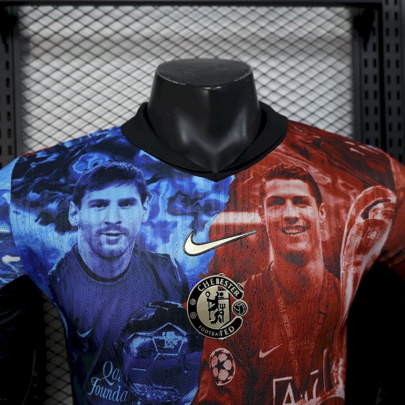 2025/26 Chelsea & Manchester United Special Edition Messi & Ronaldo Jersey Player Version - Image 3