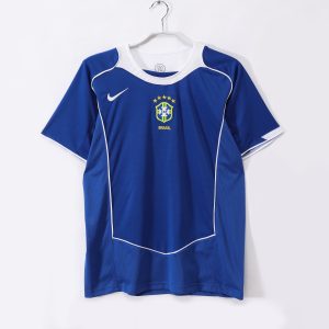 Brazil 2004 Away Retro Jersey (Fan Version)