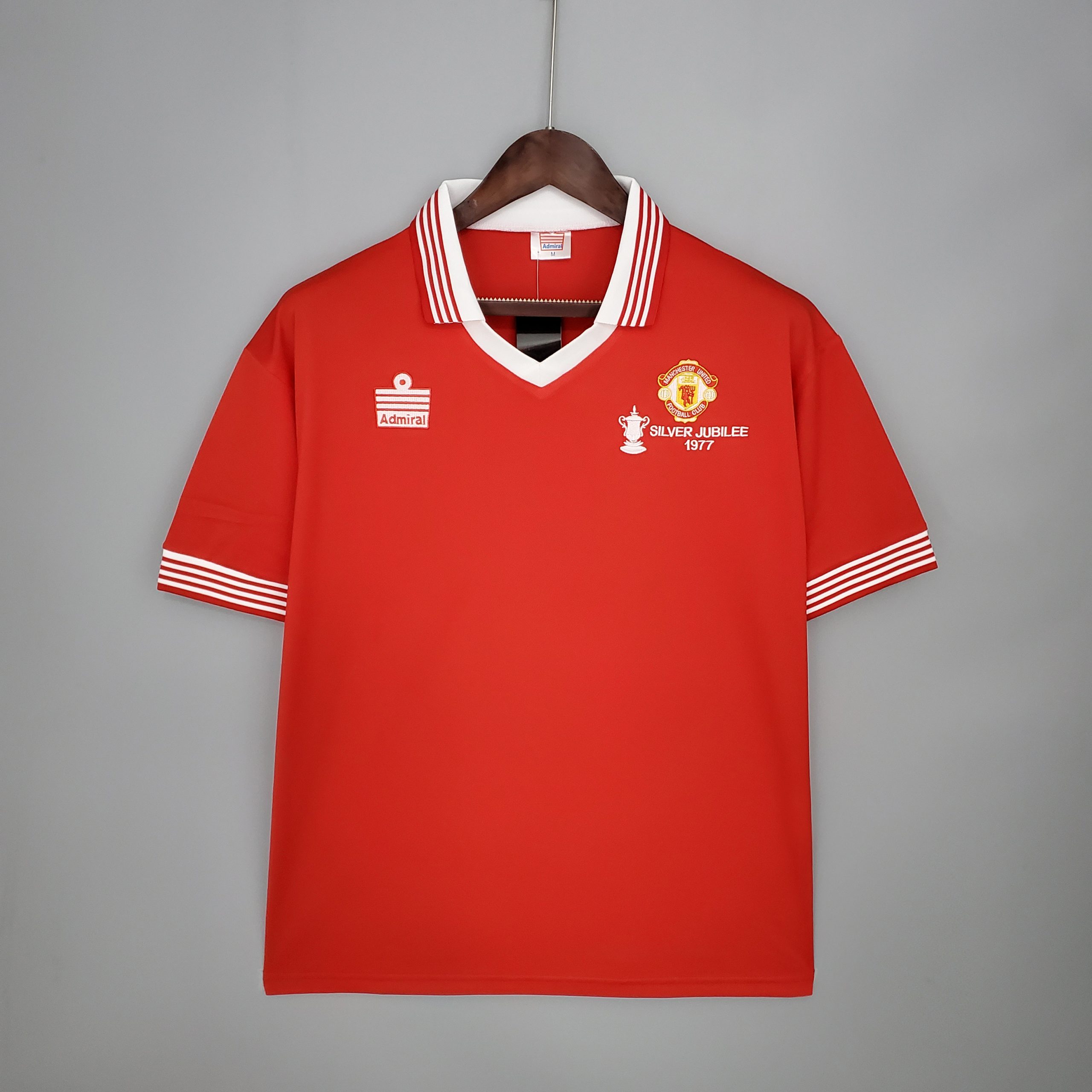 Manchester United 1977 Home Retro Jersey (Fan Version)