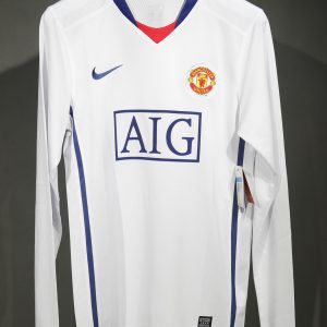 Manchester United 2008/09 Away Retro Jersey (Player Version, Long Sleeve)