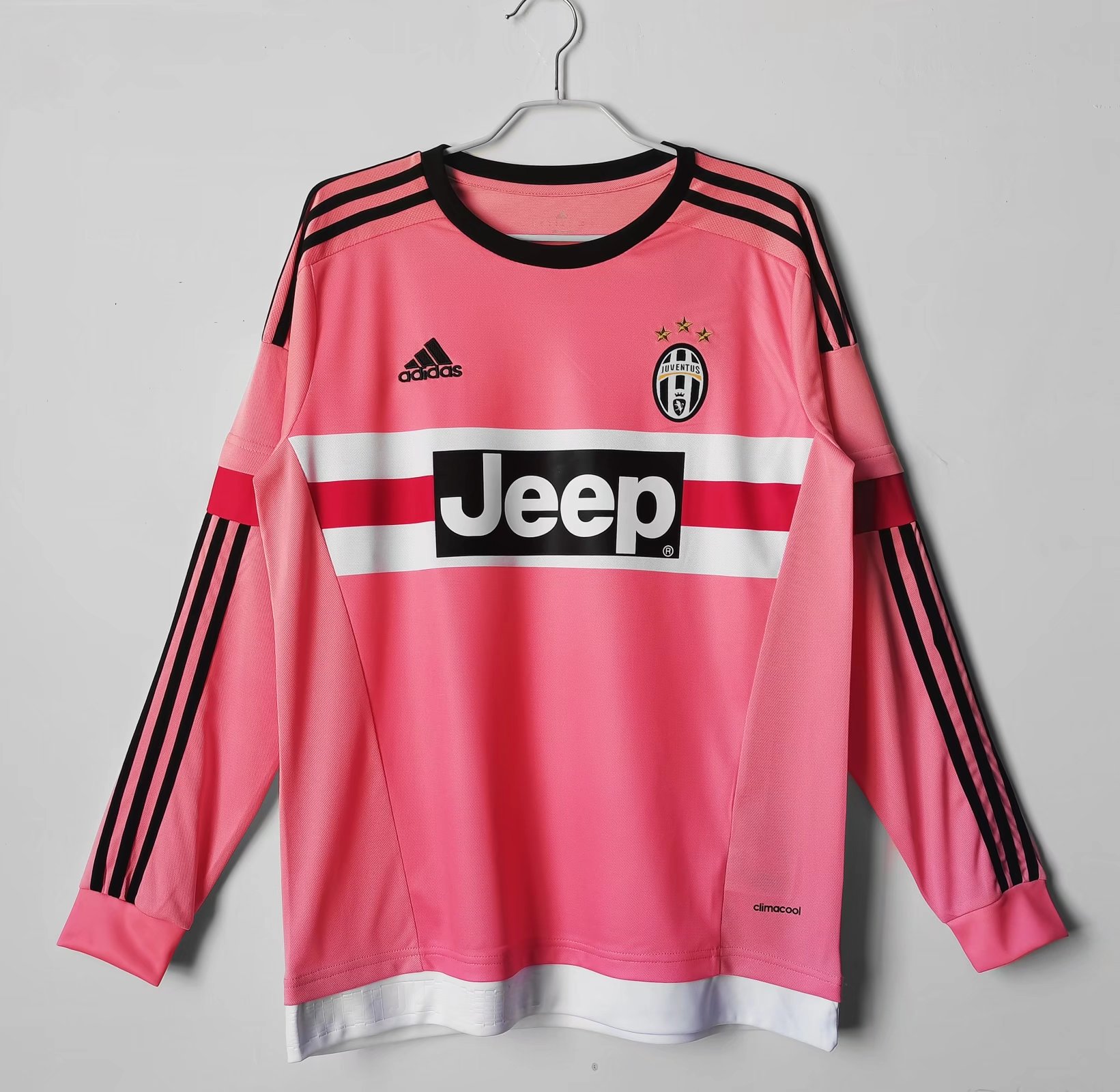 Juventus 2015/16 Away Retro Jersey (Fan Version, Long Sleeve)