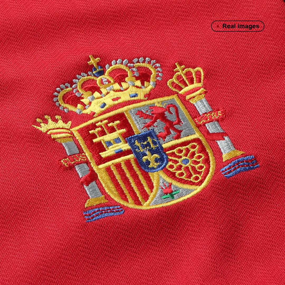 Spain 1998 World Cup Home Retro Jersey - Image 4