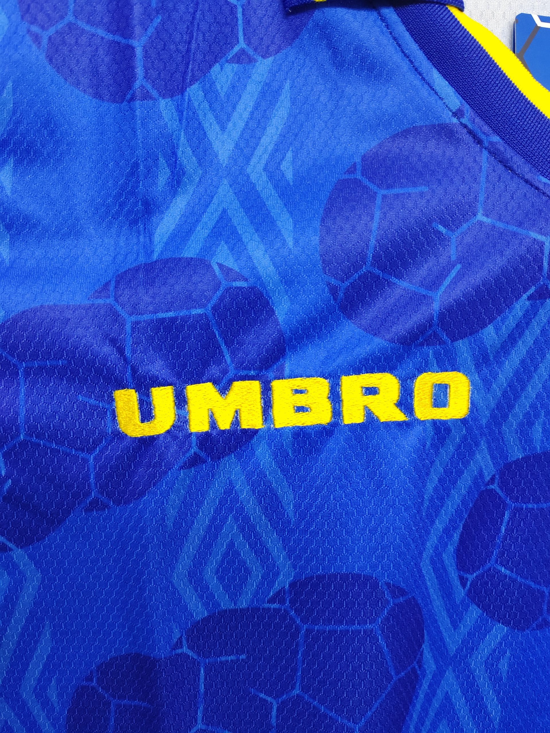 Colombia 1994 World Cup Away Retro Jersey (Fan Version) - Image 4