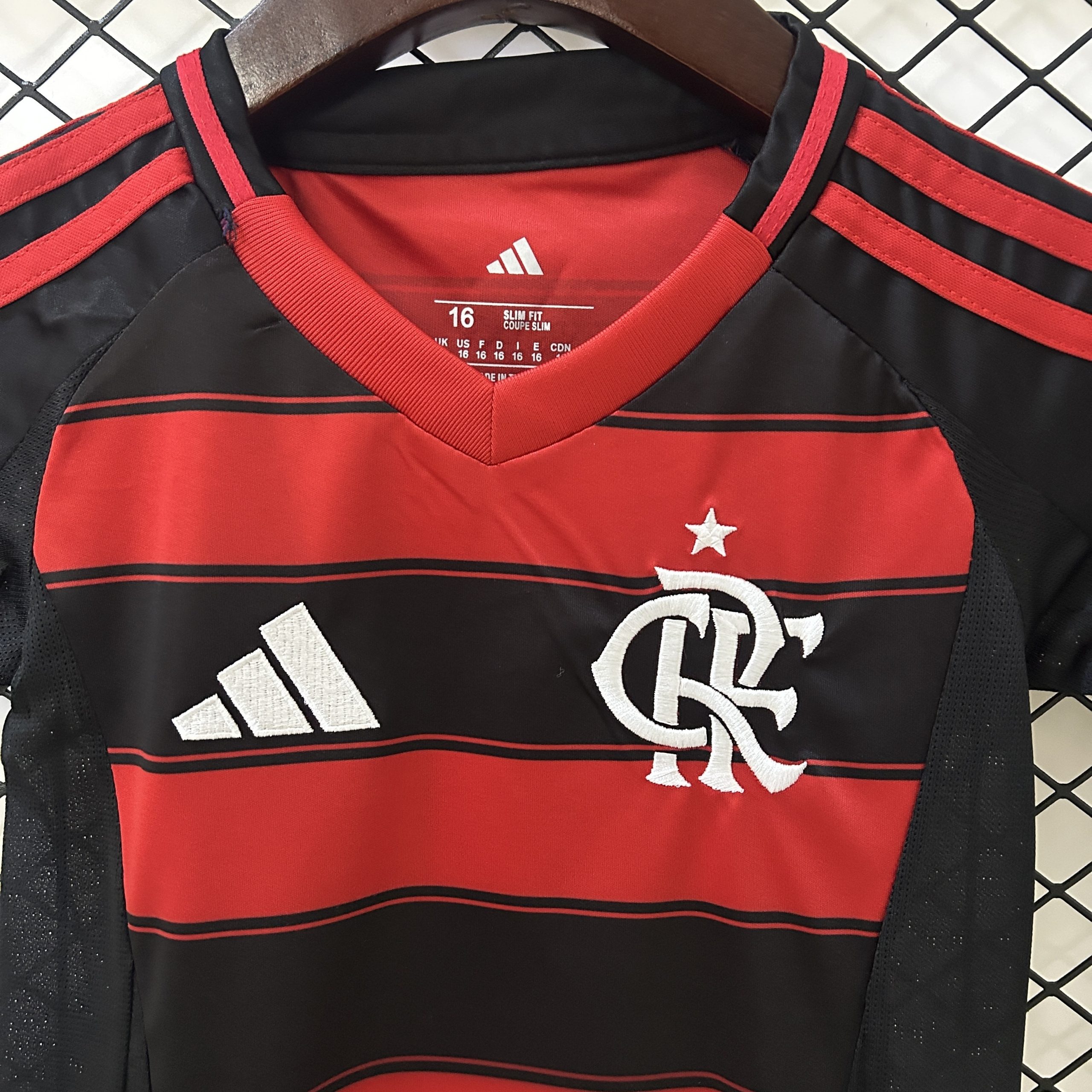 CR Flamengo 2025/26 Home Kids Kit - Image 5