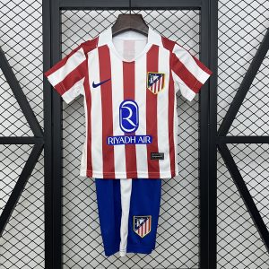 Atletico Madrid 2025/26 Home Kids Kit