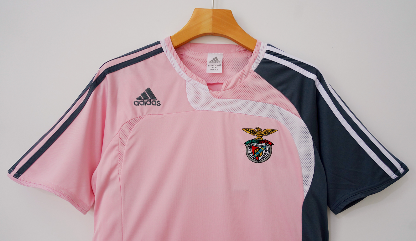 SL Benfica 2007/08 Away Retro Jersey - Image 5