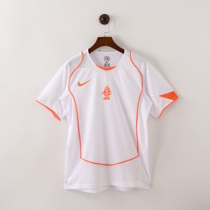 Netherlands 2004 Euro Away Retro Jersey (Fan Version)