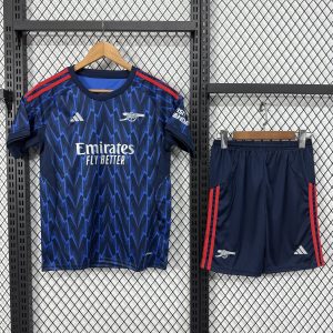 Arsenal 2025/26 Away Kids Kit