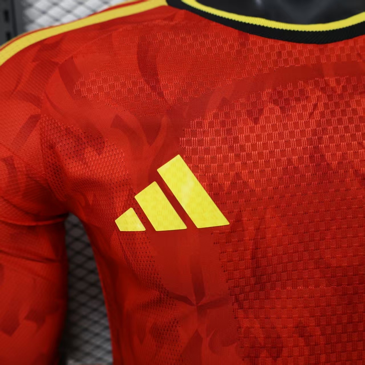 Belgium 2026 World Cup Home Jersey (Player Version, Long Sleeve) - Image 3