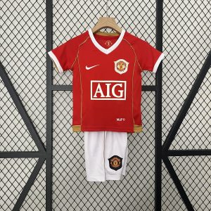 Manchester United 2006/07 Home Kids Kit