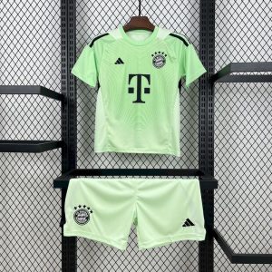 Bayern Munich 2025/26 Goalkeeper Kids Jersey