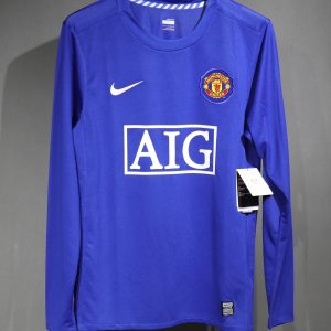 Manchester United 2008/09 Third Retro Jersey (Player Version, Long Sleeve)