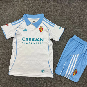 2025/26 Real Zaragoza Home Kids Kit