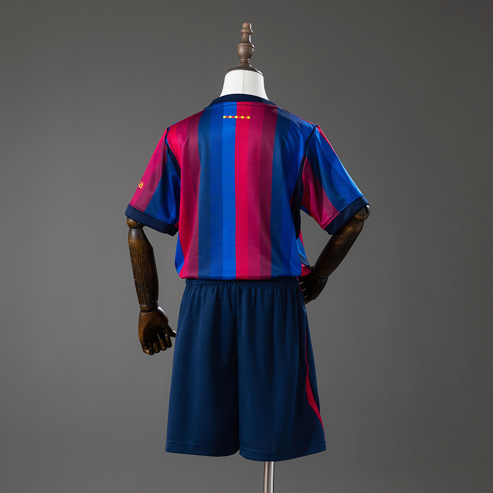 Barcelona 2026/27 Home Kids Kit - Image 2
