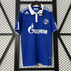 2010/11 Schalke 04 Home Retro Jersey