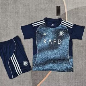 Al Nassr 2025/26 Away Kids Kit