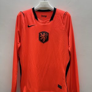 Netherlands 2026 World Cup Home Jersey (Fan Version, Long Sleeve)