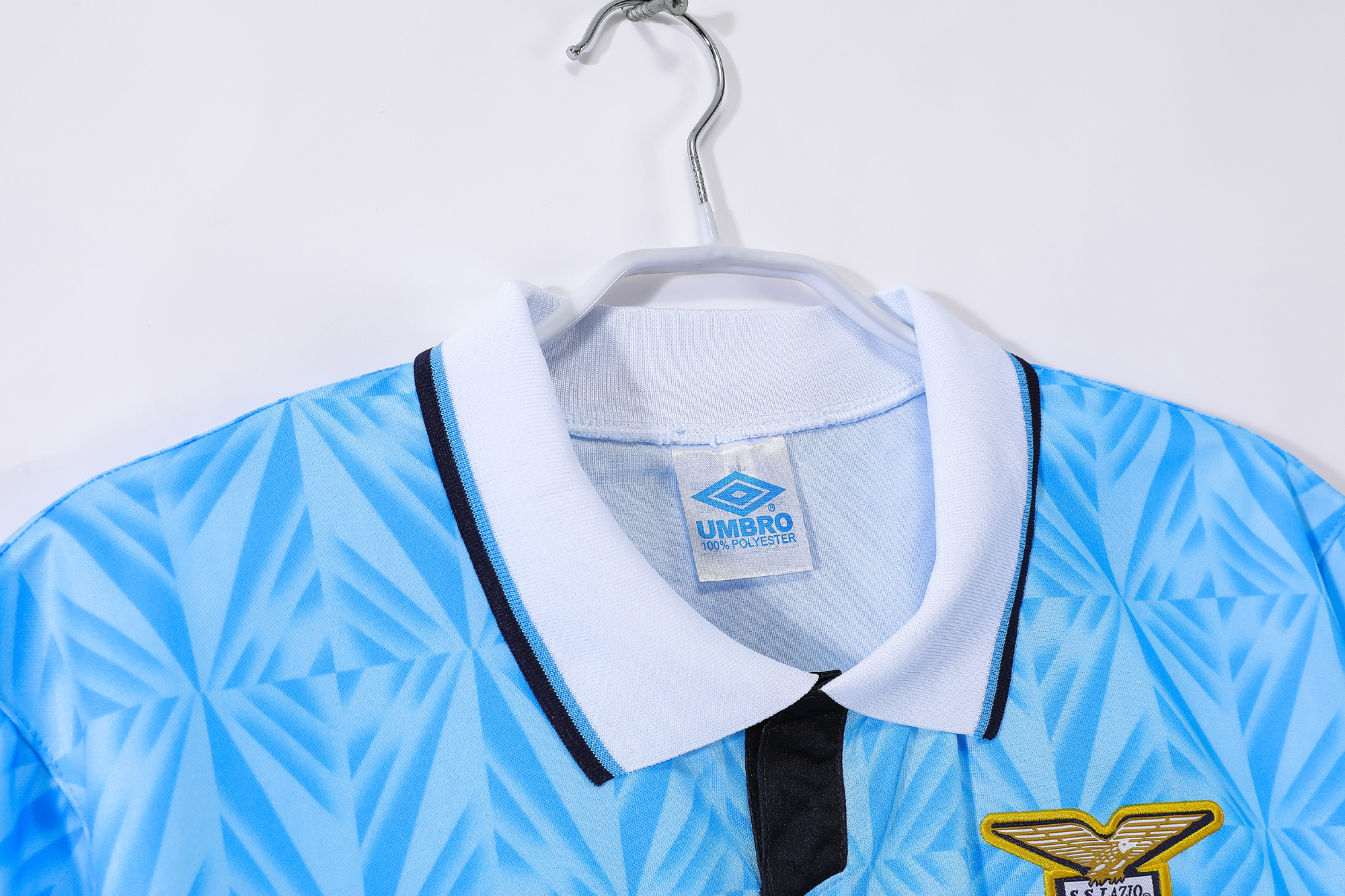 Lazio 1991/92 Home Retro Jersey - Image 3