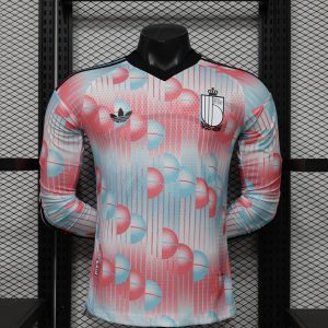 Belgium 2026 World Cup Away Jersey (Player Version, Long Sleeve)