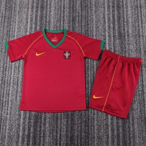 Portugal 2006 World Cup Home Kids Kit