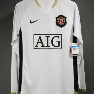 Manchester United 2006/07 Away Retro Jersey (Player Version, Long Sleeve)