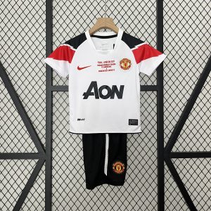 Manchester United 2010/11 Champions League Away Kids Kit