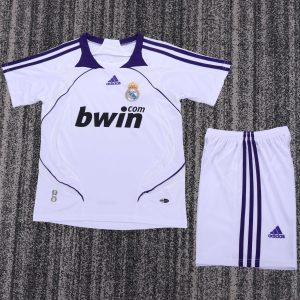 Real Madrid 2007/08 Home Kids Kit