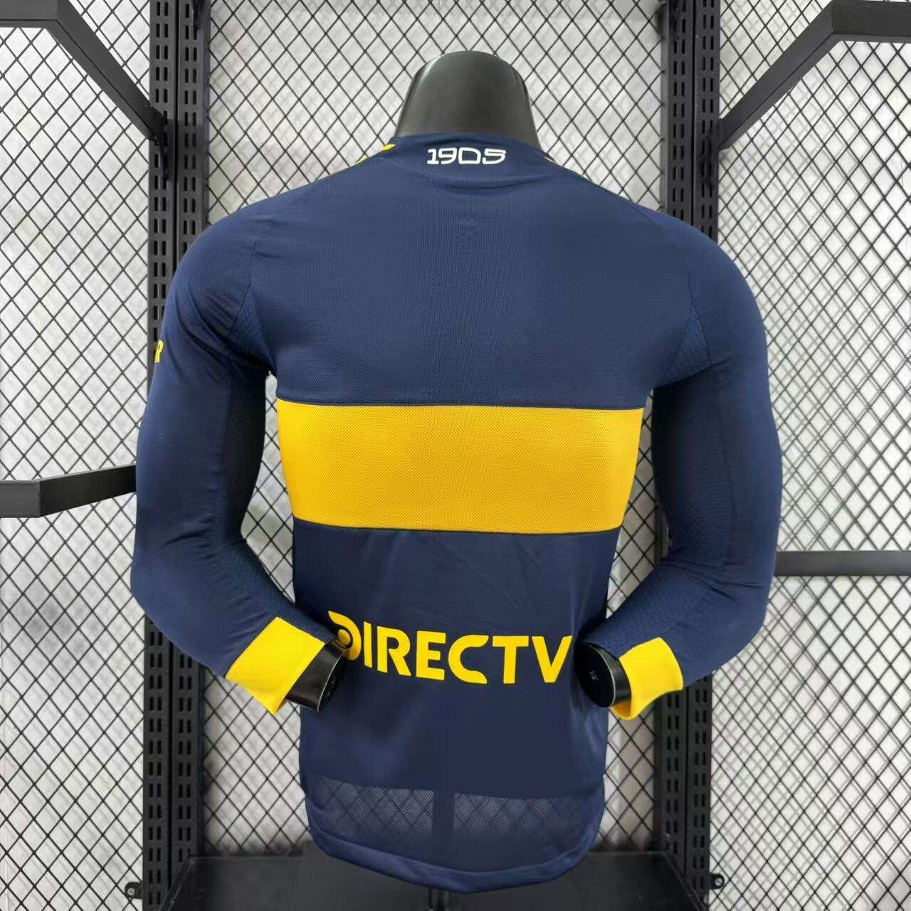 Boca Juniors 2025/26 Home Jersey (Player Version, Long Sleeve) - Image 2