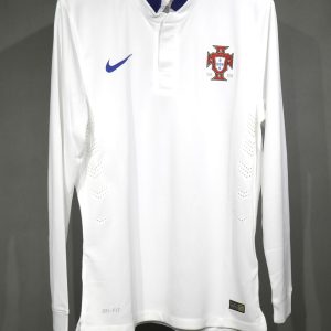 Portugal 2014 World Cup Away Retro Jersey (Player Version, Long Sleeve)
