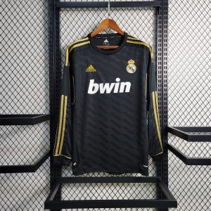 Real Madrid 2011/12 Away Retro Jersey (Long Sleeve)
